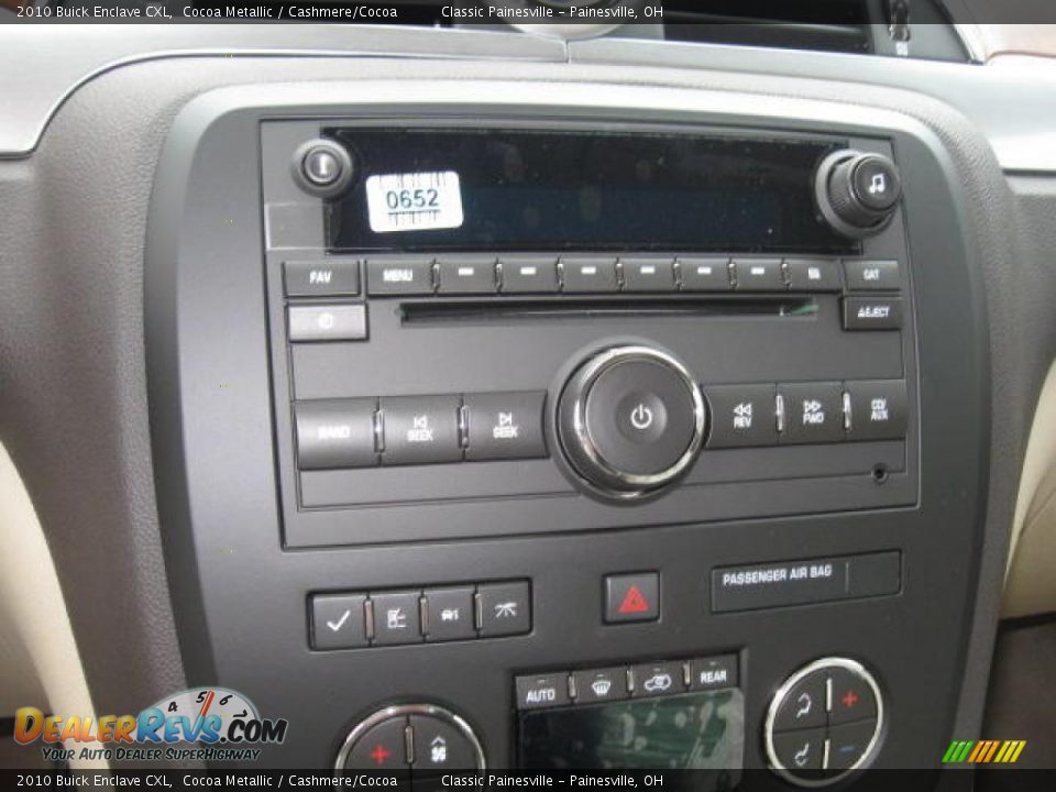 2010 Buick Enclave CXL Cocoa Metallic / Cashmere/Cocoa Photo #10