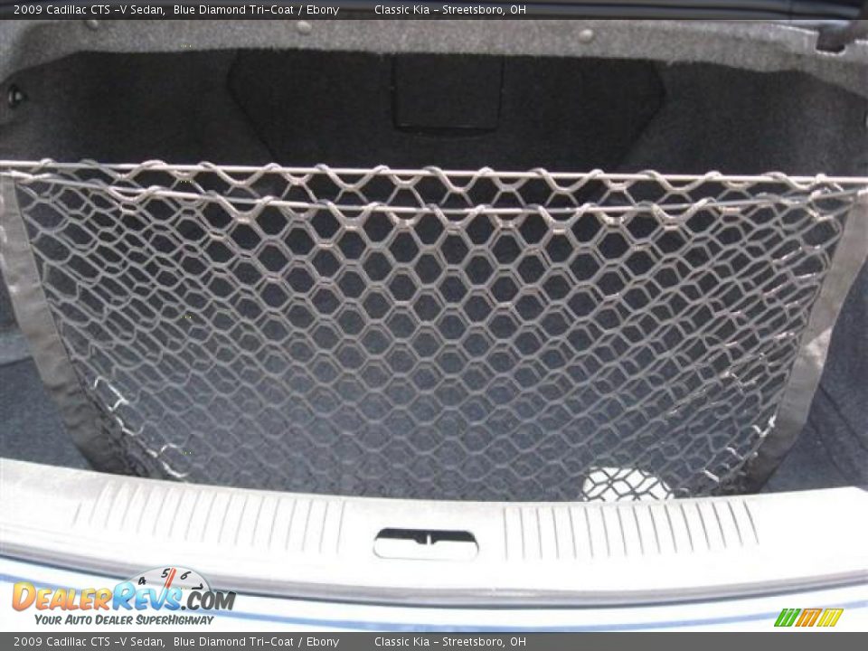 2009 Cadillac CTS -V Sedan Blue Diamond Tri-Coat / Ebony Photo #15