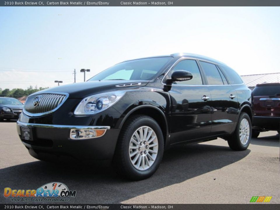 2010 Buick Enclave CX Carbon Black Metallic / Ebony/Ebony Photo #1