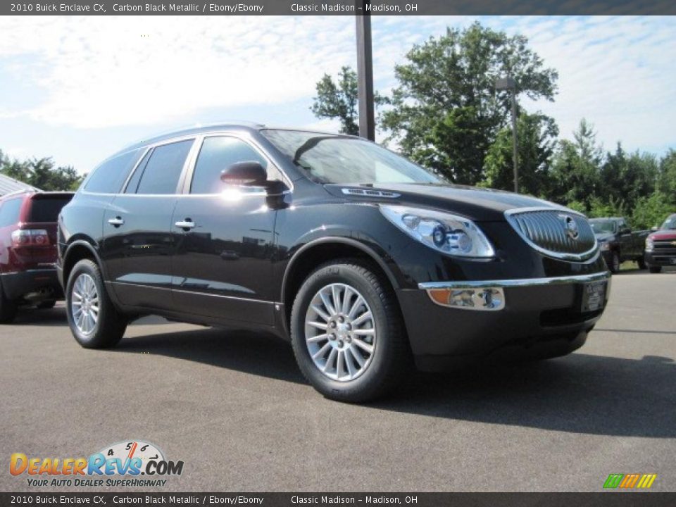 2010 Buick Enclave CX Carbon Black Metallic / Ebony/Ebony Photo #3
