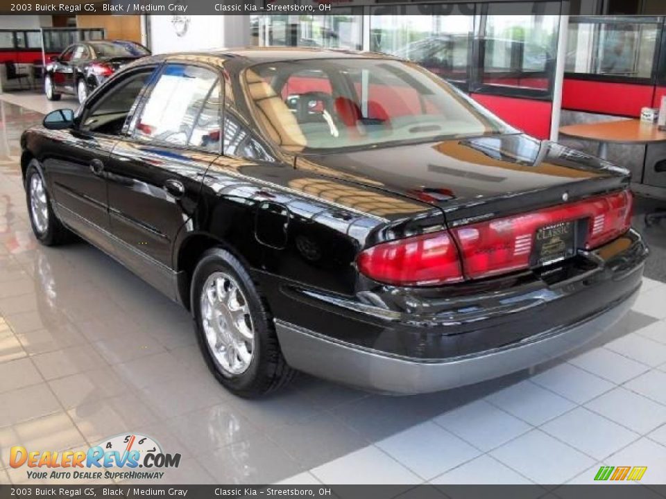 2003 Buick Regal GS Black / Medium Gray Photo #2