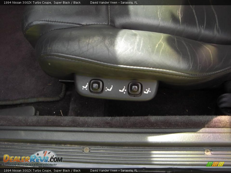 1994 Nissan 300ZX Turbo Coupe Super Black / Black Photo #13