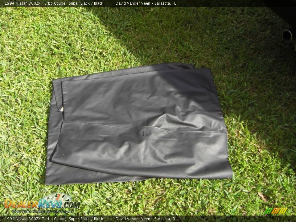 1994 Nissan 300ZX Turbo Coupe Super Black / Black Photo #18