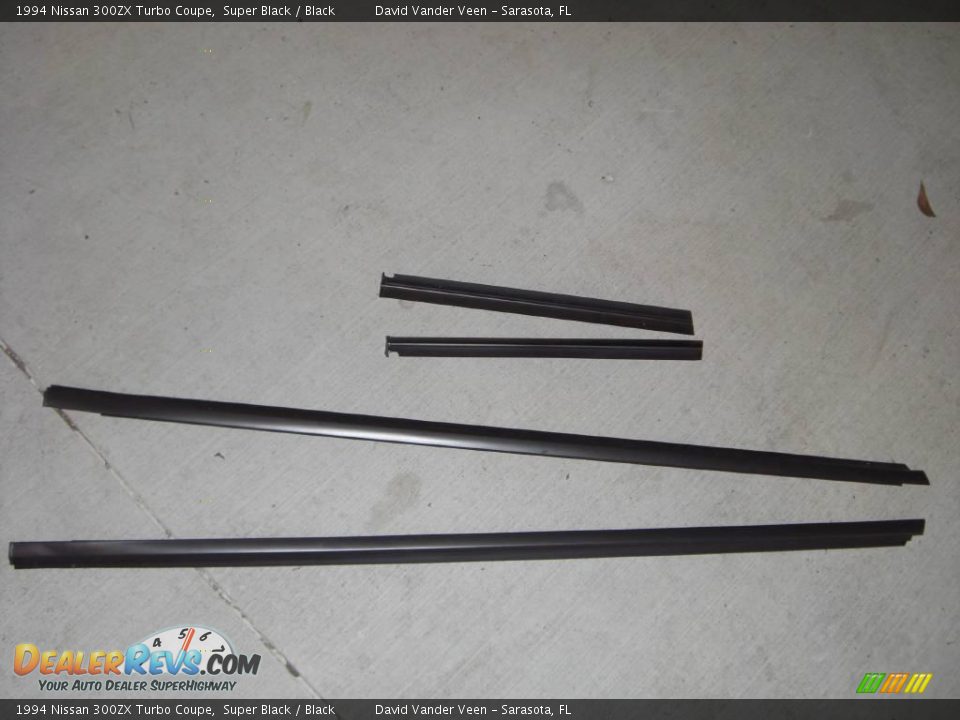 1994 Nissan 300ZX Turbo Coupe Super Black / Black Photo #23