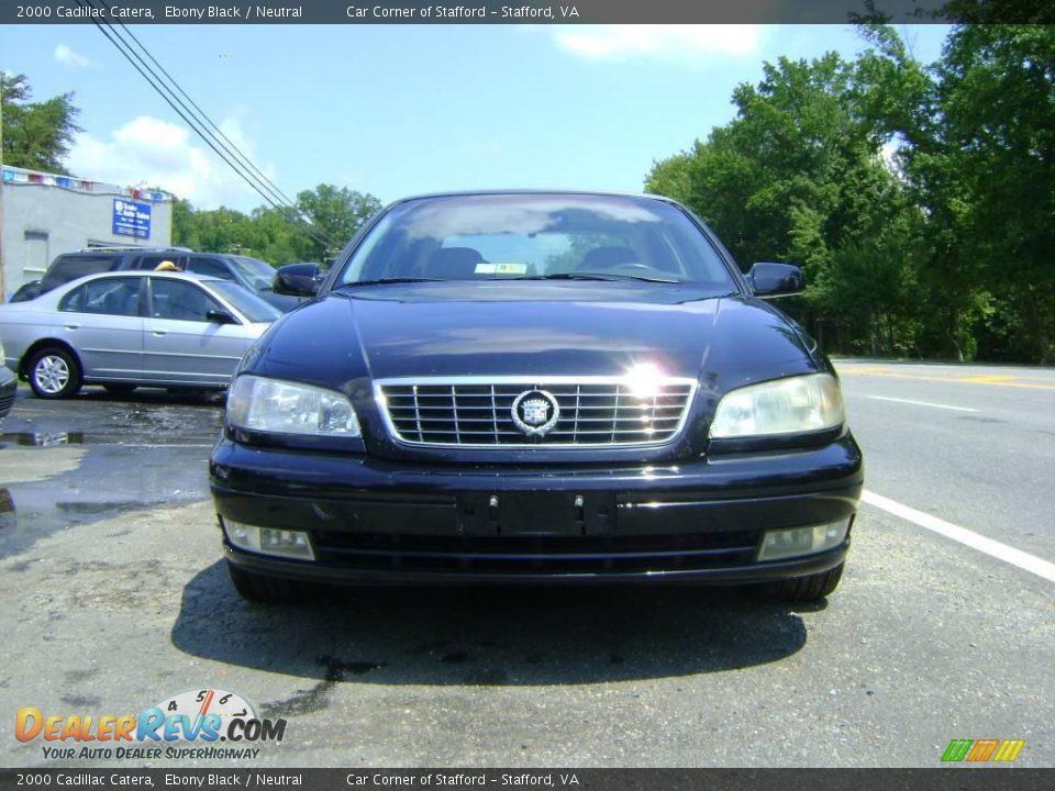 2000 Cadillac Catera Ebony Black / Neutral Photo #1