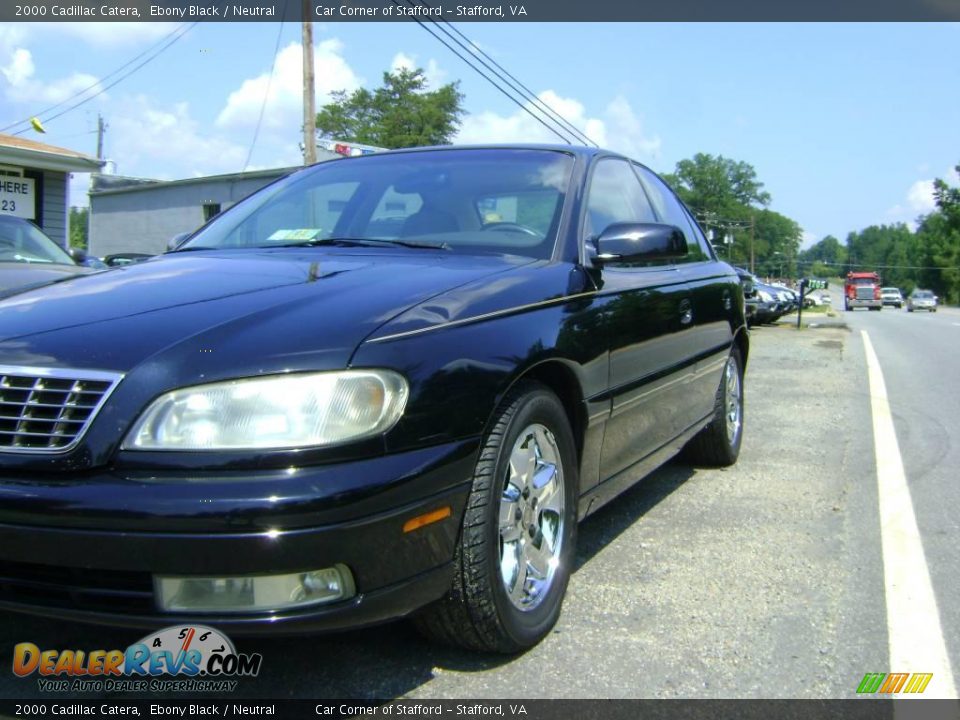 2000 Cadillac Catera Ebony Black / Neutral Photo #4