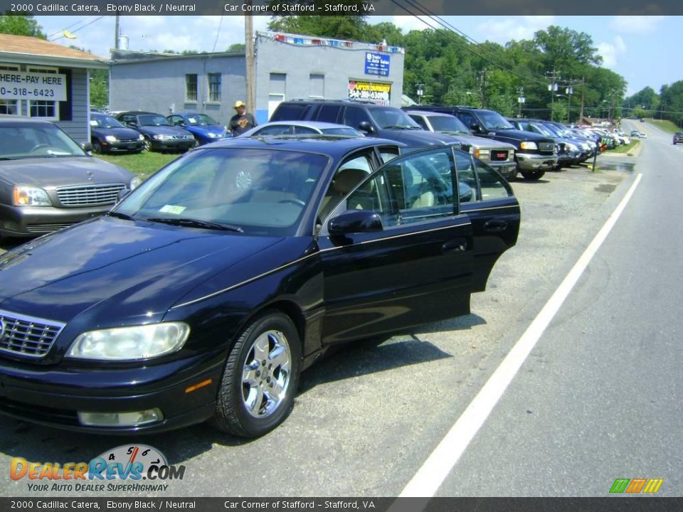 2000 Cadillac Catera Ebony Black / Neutral Photo #6