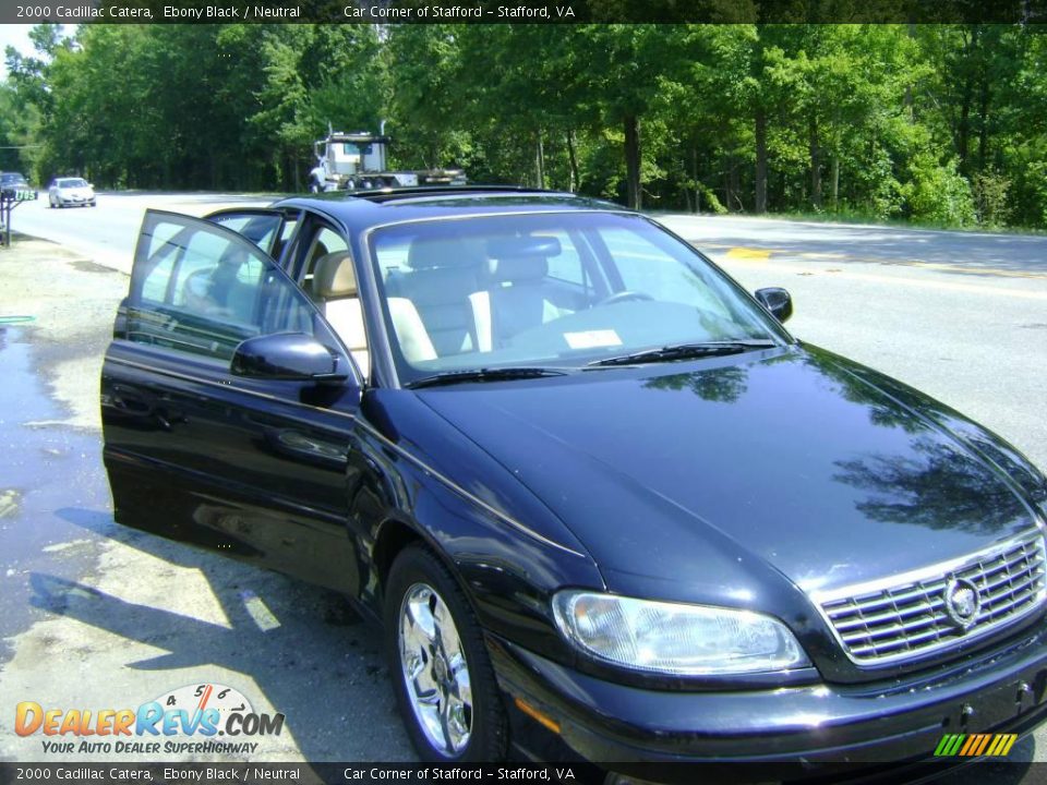 2000 Cadillac Catera Ebony Black / Neutral Photo #7