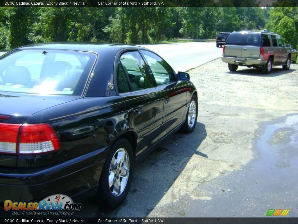 2000 Cadillac Catera Ebony Black / Neutral Photo #8