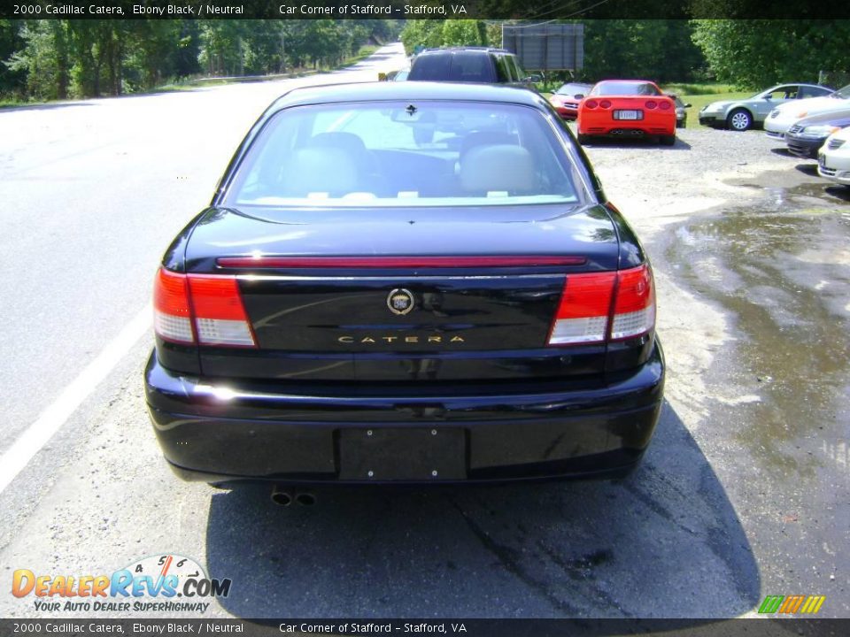 2000 Cadillac Catera Ebony Black / Neutral Photo #10