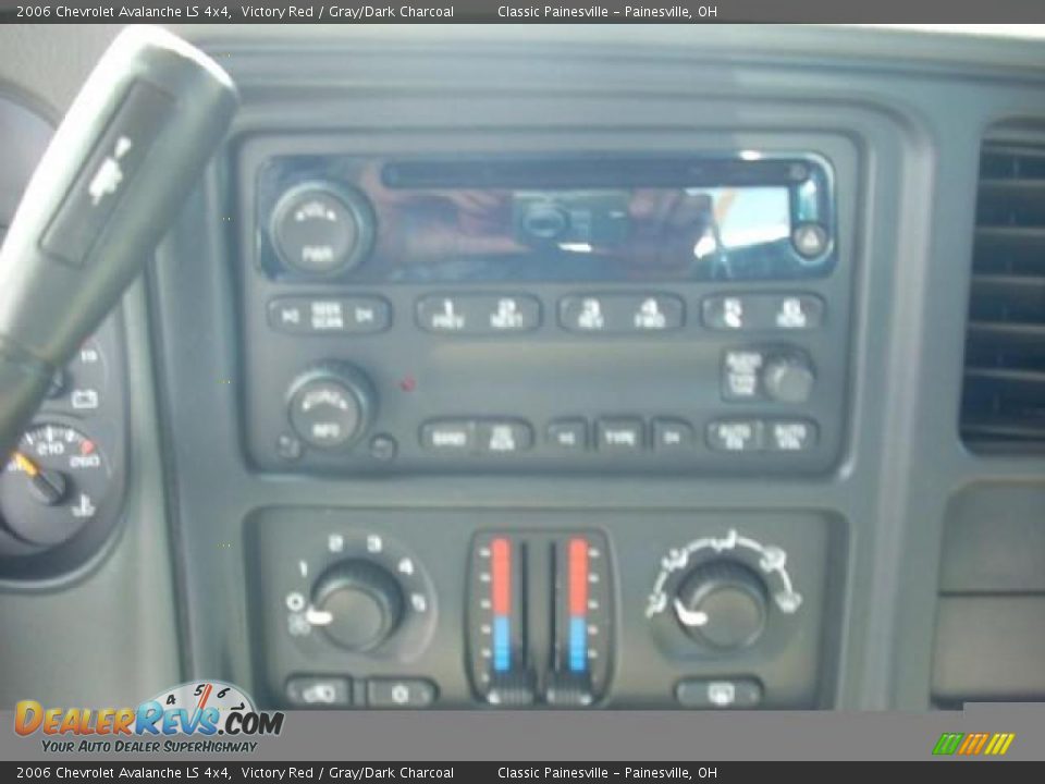 2006 Chevrolet Avalanche LS 4x4 Victory Red / Gray/Dark Charcoal Photo #8
