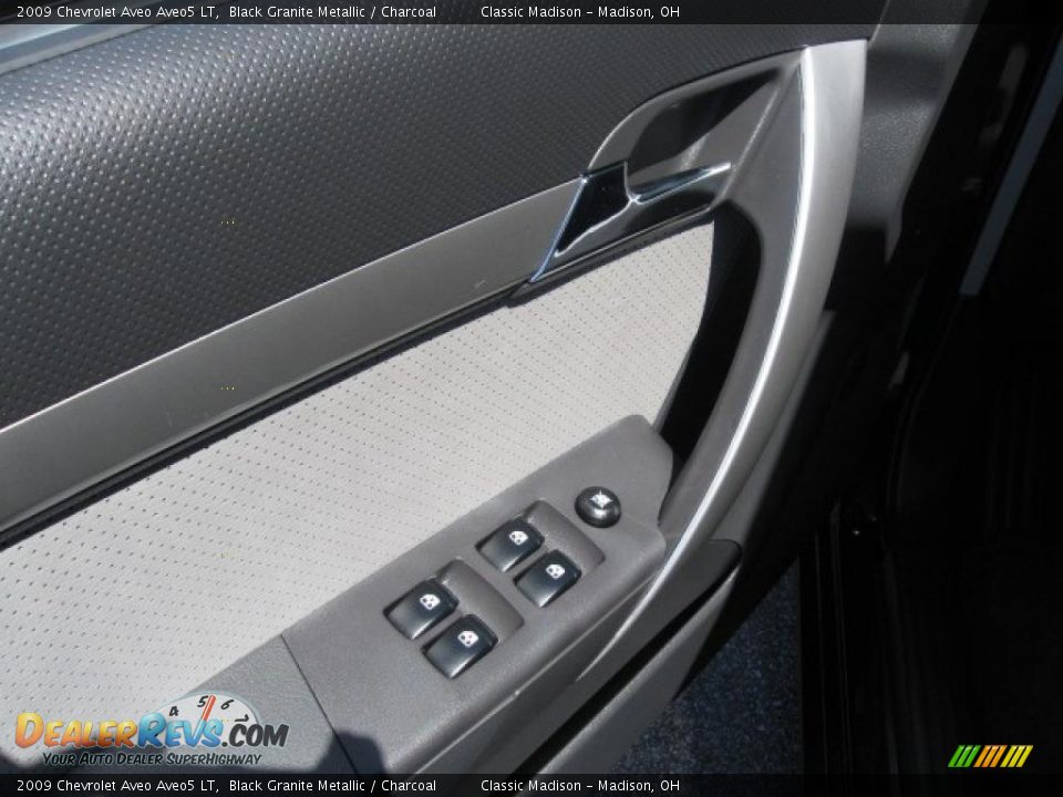 2009 Chevrolet Aveo Aveo5 LT Black Granite Metallic / Charcoal Photo #7