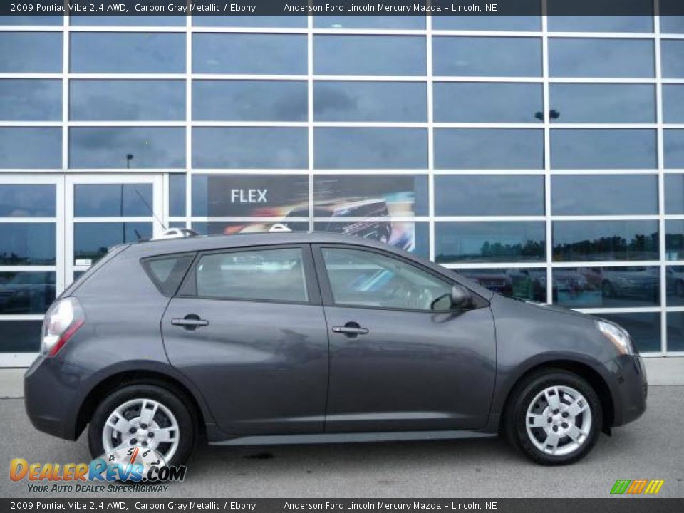 2009 Pontiac Vibe 2.4 AWD Carbon Gray Metallic / Ebony Photo #2