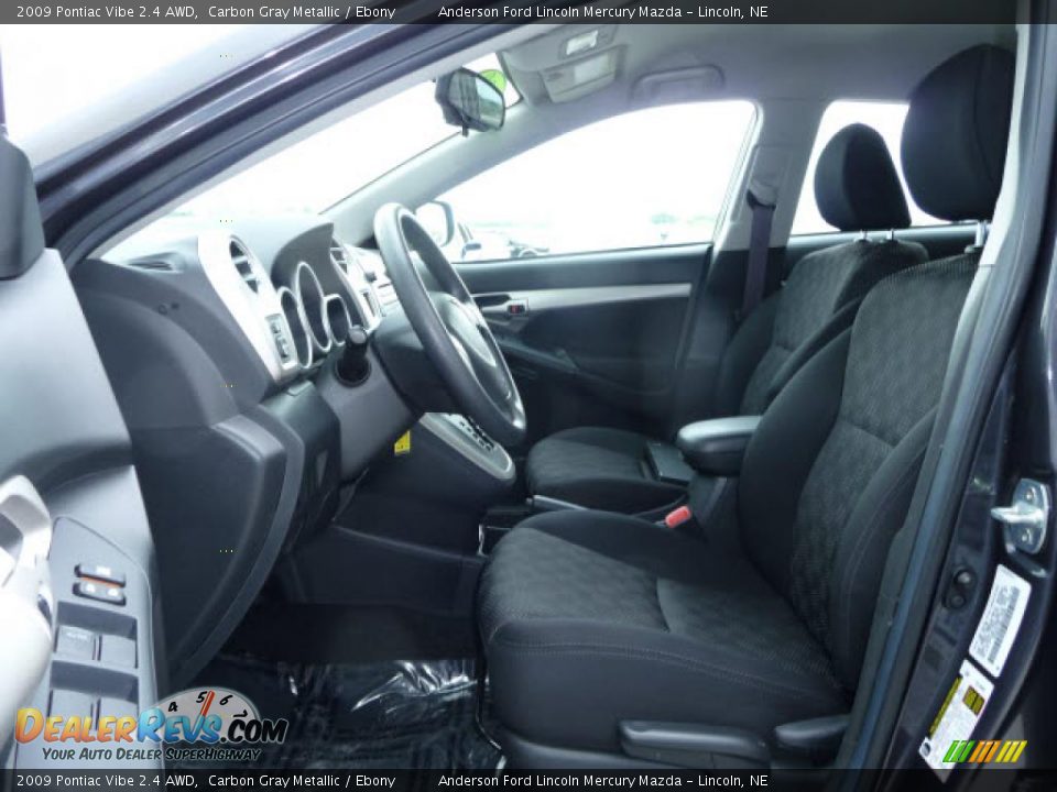 2009 Pontiac Vibe 2.4 AWD Carbon Gray Metallic / Ebony Photo #6