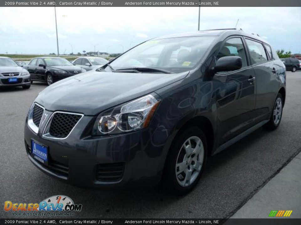 2009 Pontiac Vibe 2.4 AWD Carbon Gray Metallic / Ebony Photo #7