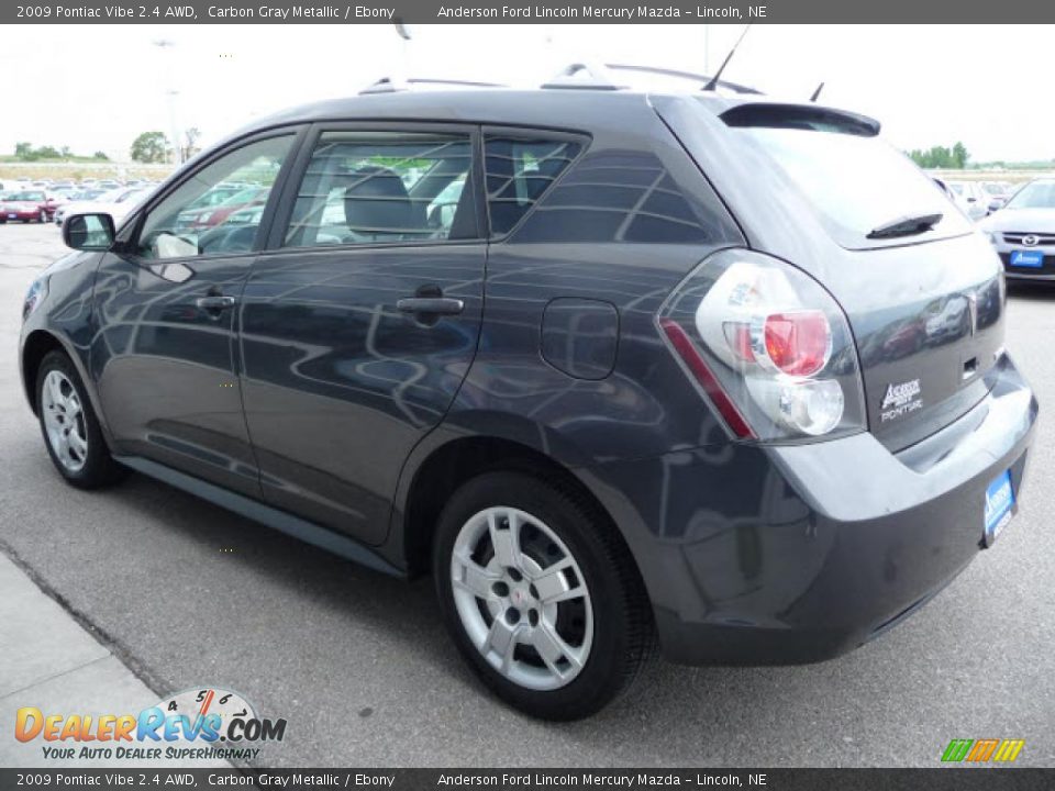 2009 Pontiac Vibe 2.4 AWD Carbon Gray Metallic / Ebony Photo #8