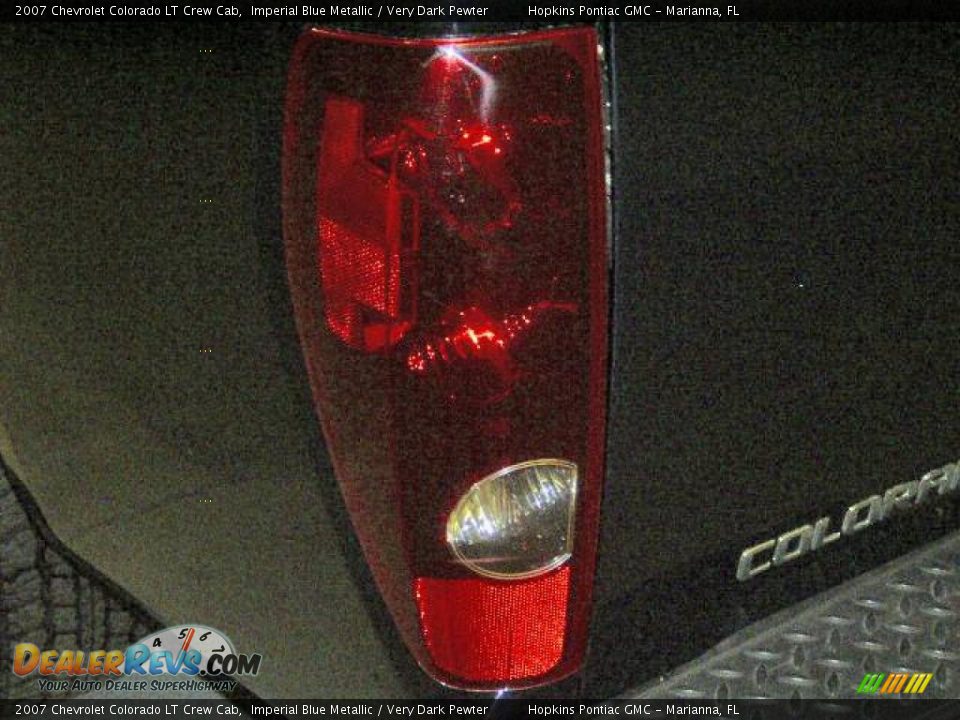 2007 Chevrolet Colorado LT Crew Cab Imperial Blue Metallic / Very Dark Pewter Photo #11