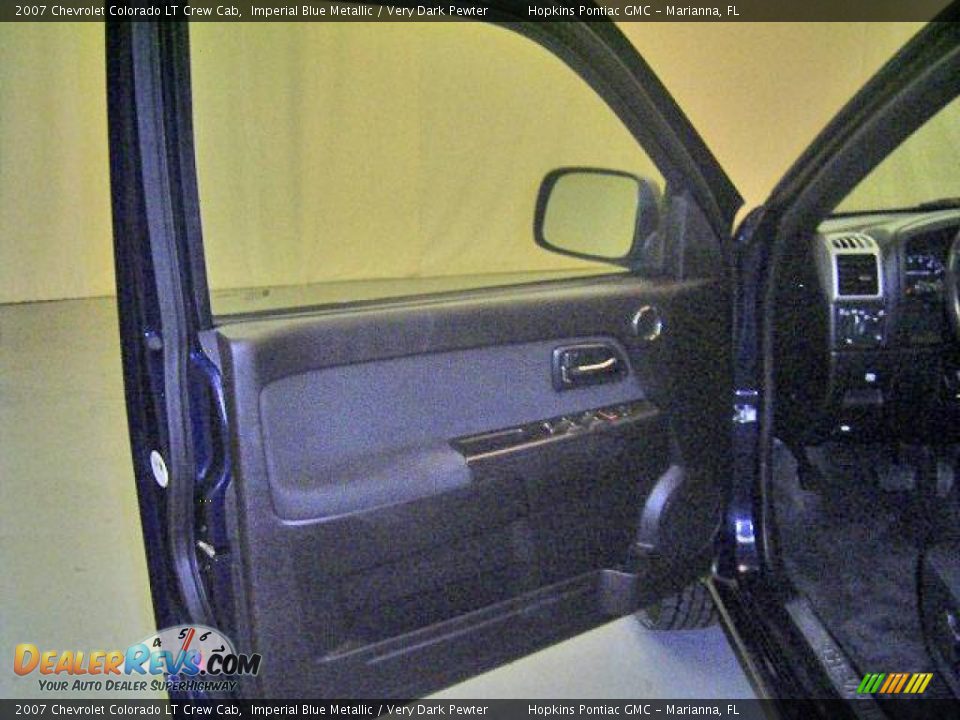 2007 Chevrolet Colorado LT Crew Cab Imperial Blue Metallic / Very Dark Pewter Photo #19