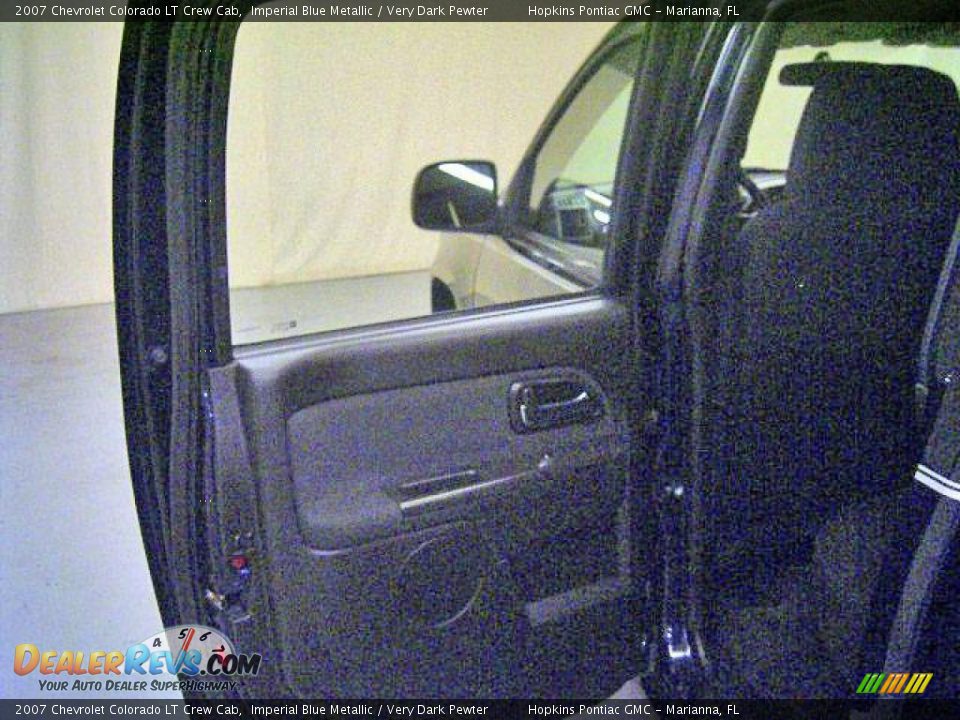 2007 Chevrolet Colorado LT Crew Cab Imperial Blue Metallic / Very Dark Pewter Photo #20