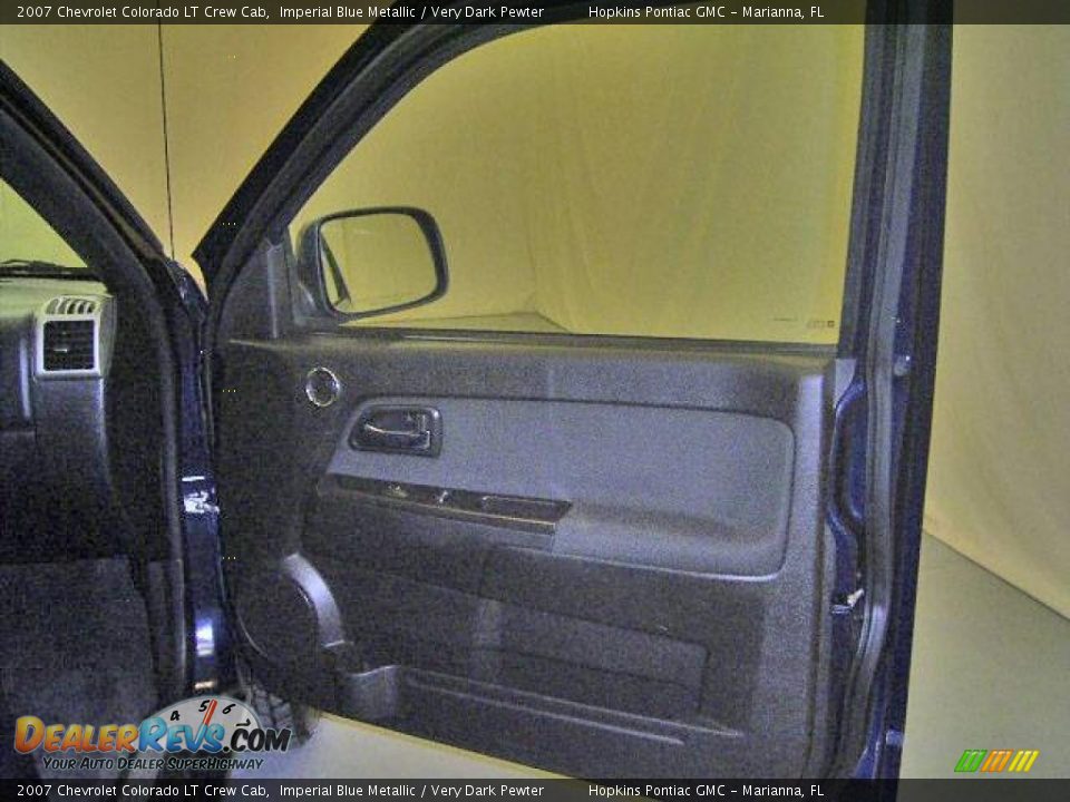 2007 Chevrolet Colorado LT Crew Cab Imperial Blue Metallic / Very Dark Pewter Photo #21