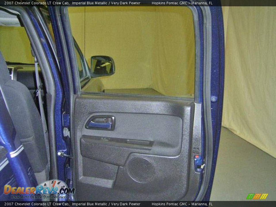 2007 Chevrolet Colorado LT Crew Cab Imperial Blue Metallic / Very Dark Pewter Photo #22