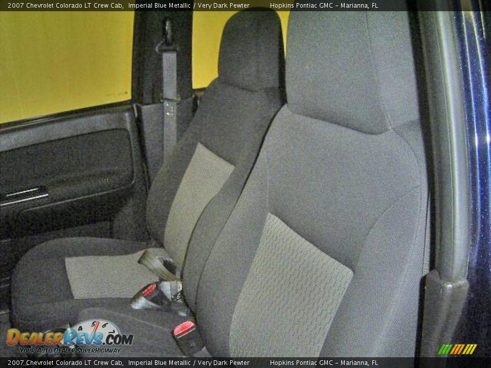2007 Chevrolet Colorado LT Crew Cab Imperial Blue Metallic / Very Dark Pewter Photo #24