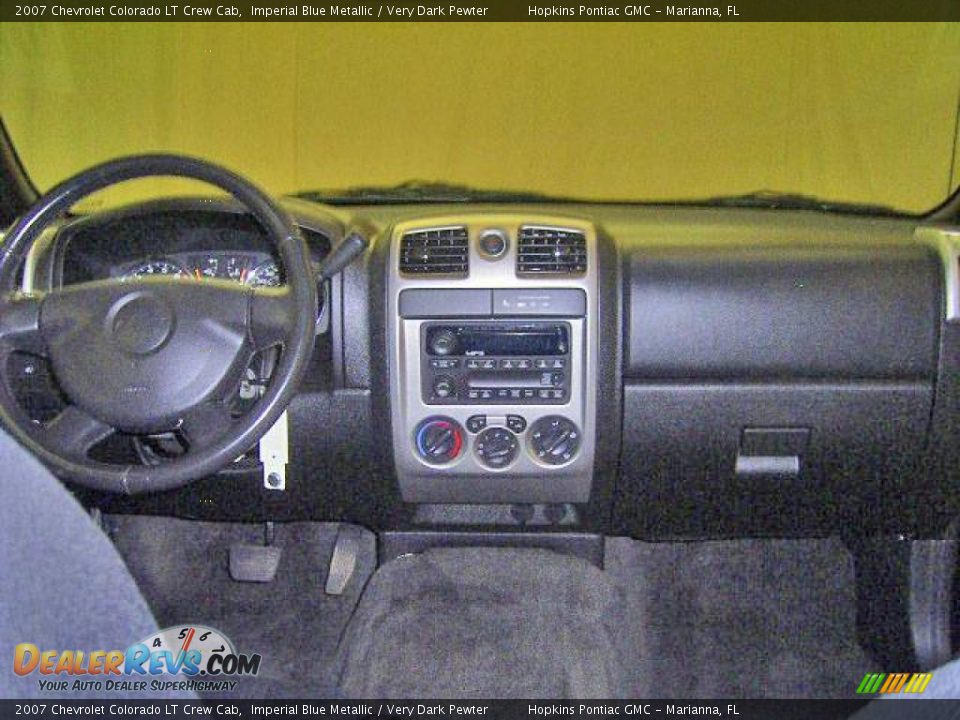 2007 Chevrolet Colorado LT Crew Cab Imperial Blue Metallic / Very Dark Pewter Photo #26