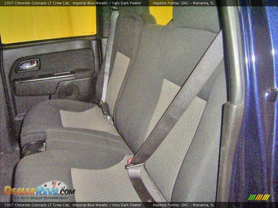 2007 Chevrolet Colorado LT Crew Cab Imperial Blue Metallic / Very Dark Pewter Photo #30