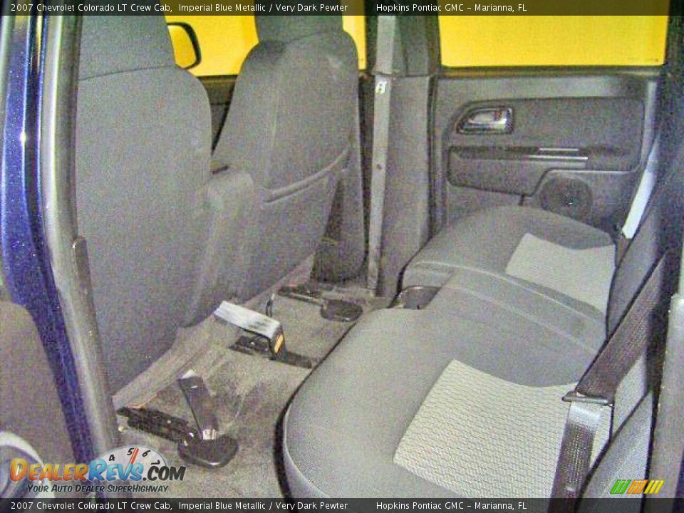 2007 Chevrolet Colorado LT Crew Cab Imperial Blue Metallic / Very Dark Pewter Photo #31