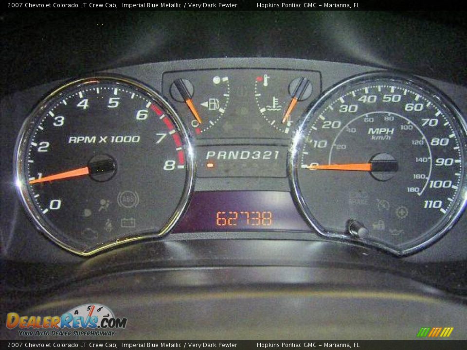 2007 Chevrolet Colorado LT Crew Cab Imperial Blue Metallic / Very Dark Pewter Photo #34