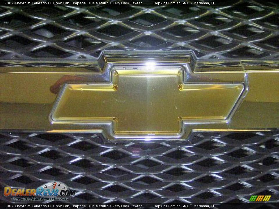 2007 Chevrolet Colorado LT Crew Cab Imperial Blue Metallic / Very Dark Pewter Photo #36