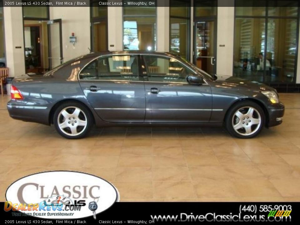 2005 Lexus LS 430 Sedan Flint Mica / Black Photo #1