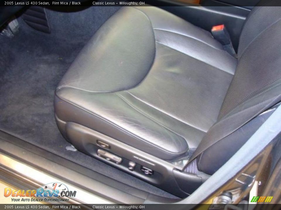 2005 Lexus LS 430 Sedan Flint Mica / Black Photo #7