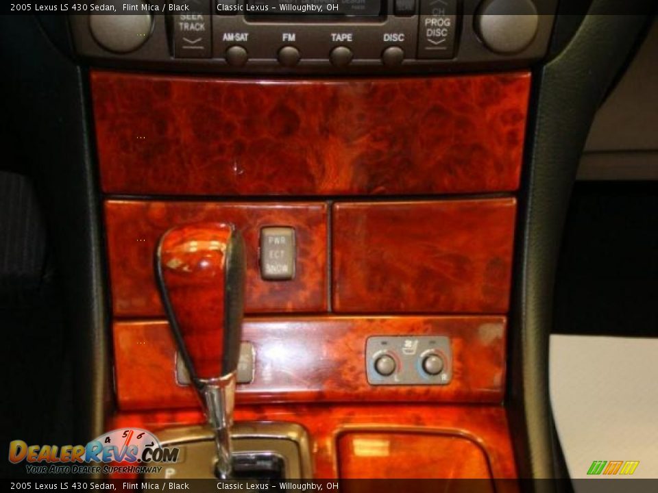 2005 Lexus LS 430 Sedan Flint Mica / Black Photo #15