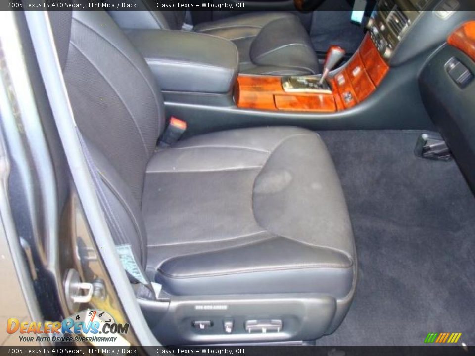 2005 Lexus LS 430 Sedan Flint Mica / Black Photo #19