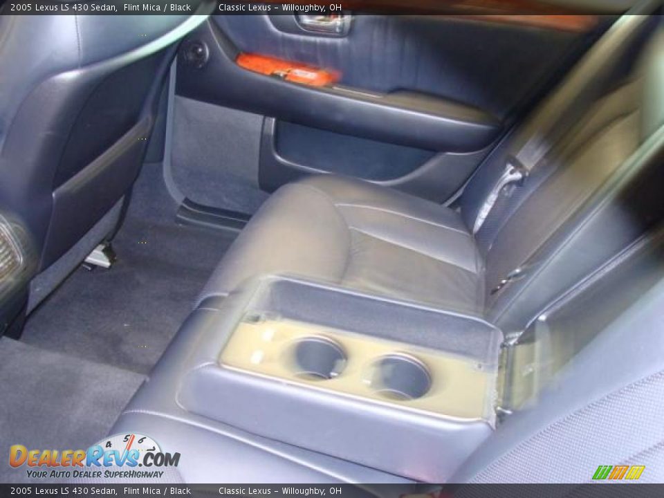 2005 Lexus LS 430 Sedan Flint Mica / Black Photo #23