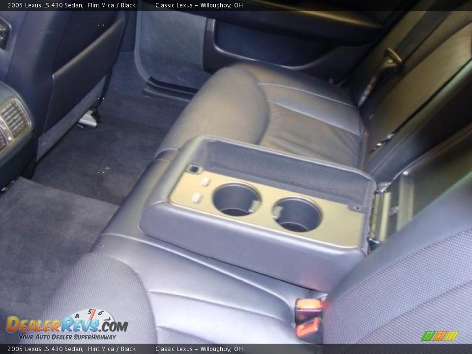 2005 Lexus LS 430 Sedan Flint Mica / Black Photo #24
