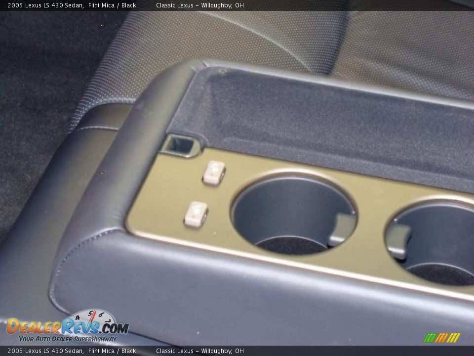 2005 Lexus LS 430 Sedan Flint Mica / Black Photo #25