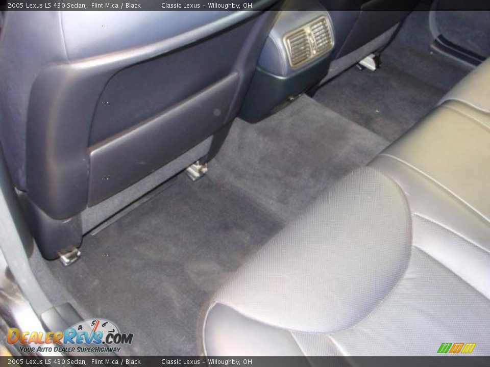 2005 Lexus LS 430 Sedan Flint Mica / Black Photo #27