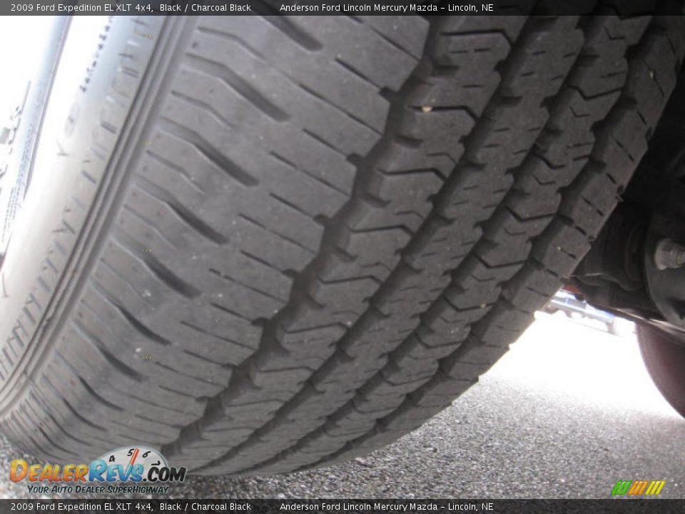 2009 Ford Expedition EL XLT 4x4 Black / Charcoal Black Photo #8