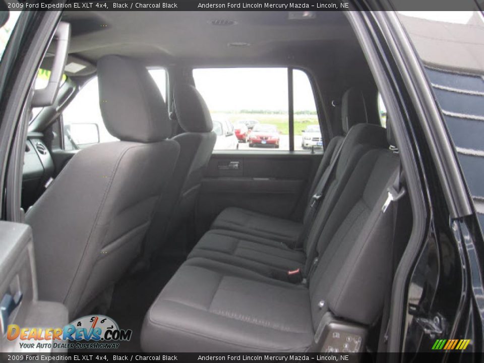 2009 Ford Expedition EL XLT 4x4 Black / Charcoal Black Photo #9