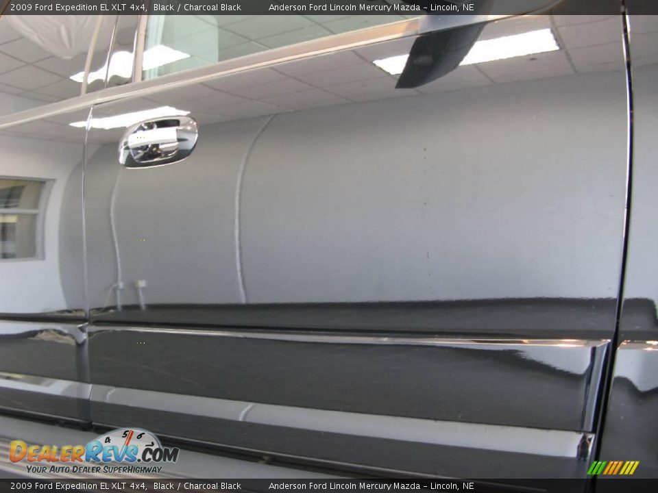 2009 Ford Expedition EL XLT 4x4 Black / Charcoal Black Photo #27
