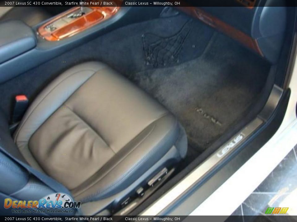 2007 Lexus SC 430 Convertible Starfire White Pearl / Black Photo #17