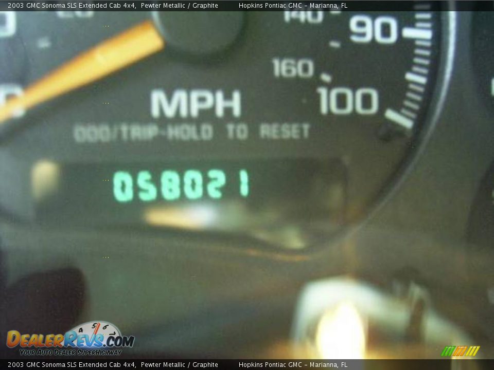 2003 GMC Sonoma SLS Extended Cab 4x4 Pewter Metallic / Graphite Photo #6