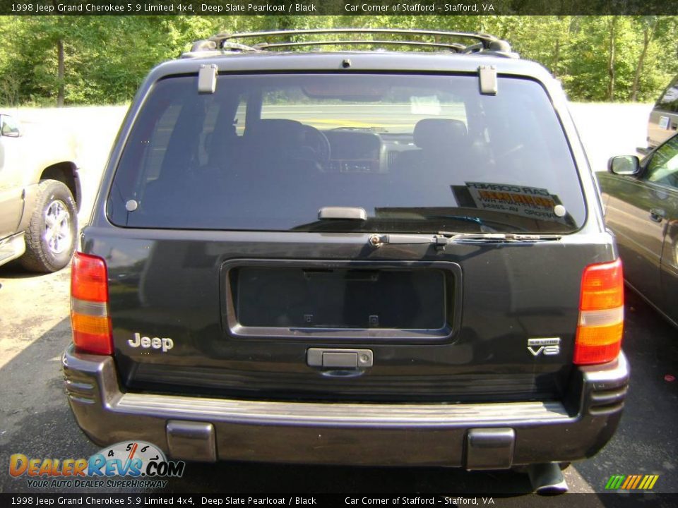 1998 Jeep Grand Cherokee 5.9 Limited 4x4 Deep Slate Pearlcoat / Black Photo #7