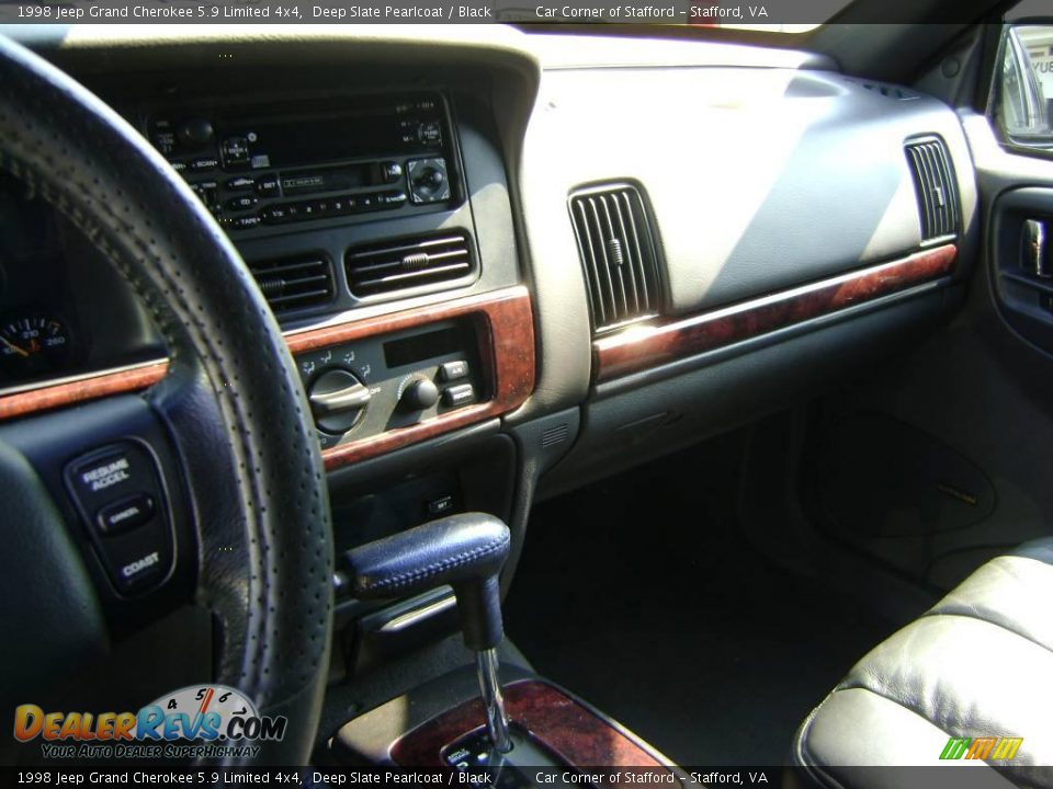 1998 Jeep Grand Cherokee 5.9 Limited 4x4 Deep Slate Pearlcoat / Black Photo #17