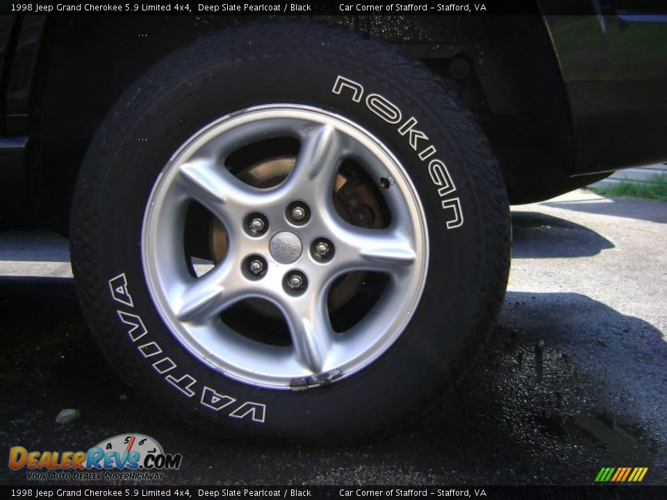 1998 Jeep Grand Cherokee 5.9 Limited 4x4 Deep Slate Pearlcoat / Black Photo #24