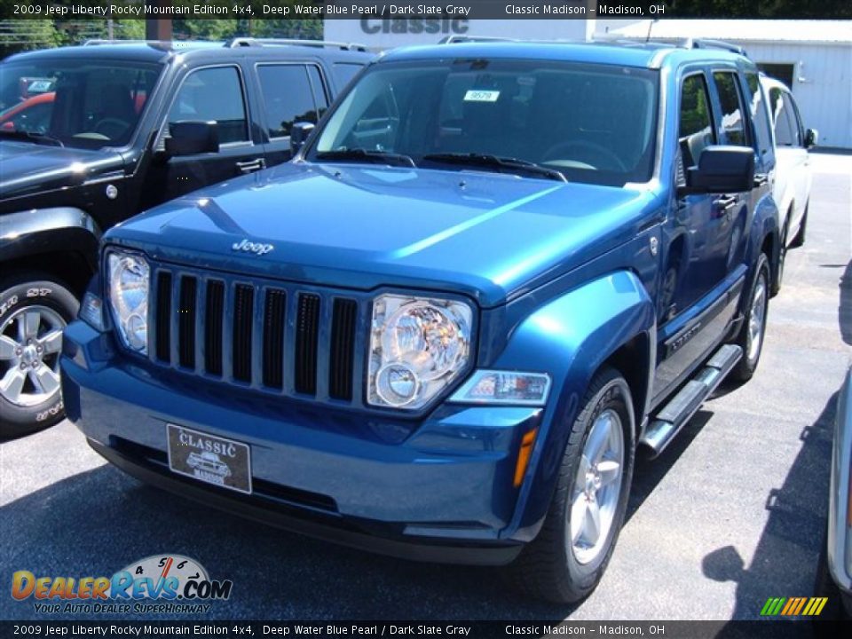 2009 Jeep Liberty Rocky Mountain Edition 4x4 Deep Water Blue Pearl / Dark Slate Gray Photo #1