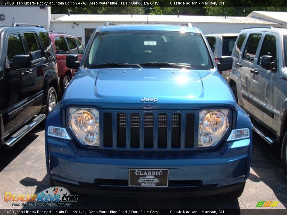 2009 Jeep Liberty Rocky Mountain Edition 4x4 Deep Water Blue Pearl / Dark Slate Gray Photo #2