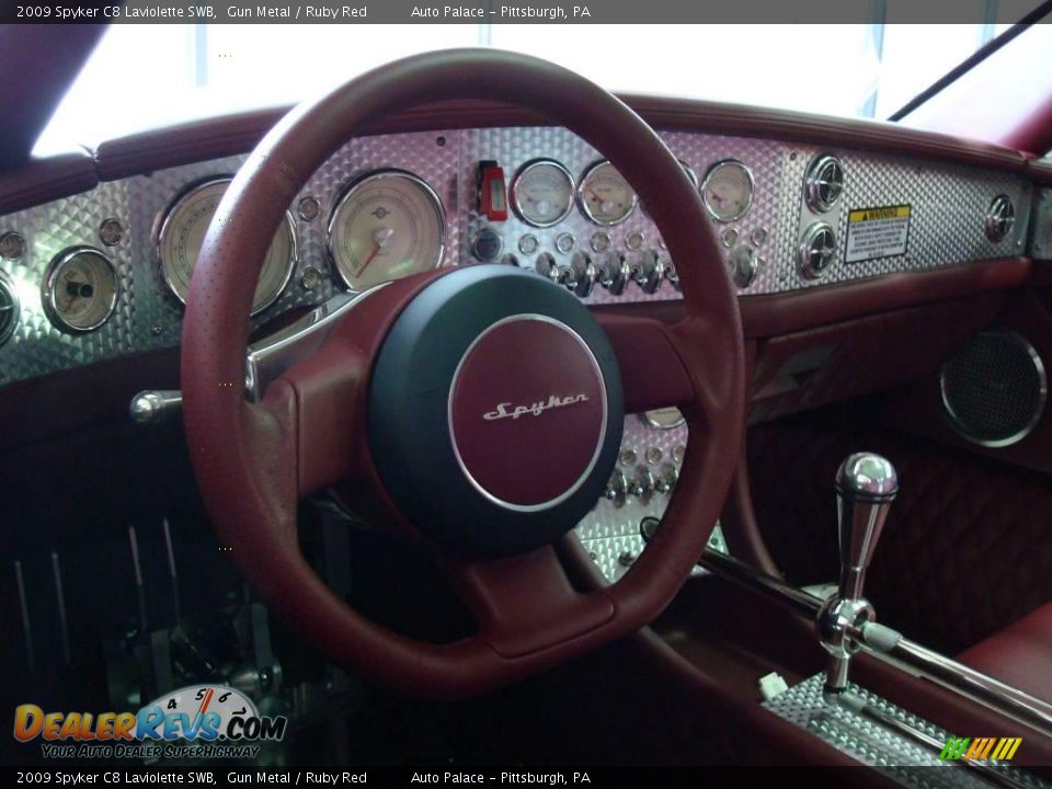 Ruby Red Interior - 2009 Spyker C8 Laviolette SWB Photo #10